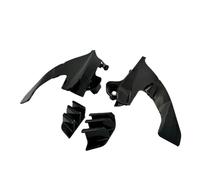 ISJRJF Spoiler per Moto Adatto per Suzuki GSX250R Gsx250r Carenatura Faro Anteriore Alettone Laterale Spoiler Copertura Alette Carenatura(Bright Black)
