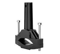 ISJRJF Staffe Lampada Forcella Anteriore Supporto per paraurti per Moto,Supporto Regolabile per Faro,Supporto per Estensione(1 PCS)