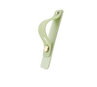 ISJRJF Supporto Telefono Bici Supporto da Polso con Impugnatura per Telefono Cellulare, Universale, a Tinta Unita, con Impugnatura a Pressione e Tirante. Porta Cellulare Moto(Light Green)