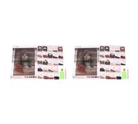 ISKDJBJG 2X 5D Dipinti con Diamanti Fai da Te Gesù Cristo Nascita Pittura Murale 3D Diamante Modello Immagine Ricamo Decorazioni Religiose