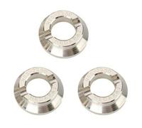 ISKDJBJG 3X Apribottiglie Apribottiglie per Orologio In Acciaio Inossidabile con Coperchio Posteriore da 29,5 mm per