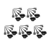 ISKDJBJG Set Pennelli e Ciotole per Tinture per Capelli,Kit Ciotole per Pennelli per Tinture per Capelli,Strumenti per Tinta per Capelli Applicatore Colorare per Morire,Set 35 Pezzi