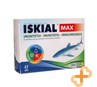 ISKIAL Max Shark Olio di Fegato 120 Pillole Vitamina D3 Immune Sistema Supporto