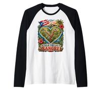 Isla En La Sangre Porto Rico Maglia con Maniche Raglan