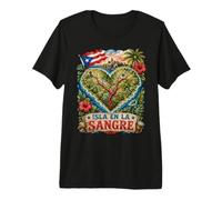 Isla En La Sangre Porto Rico Maglietta Premium