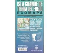 Isla Grande de Tierra Del Fuego Map