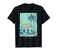 Isla Holbox - Souvenir del Messico Yucatan, Stile Vintage sulla Spiaggia Maglietta