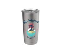 Isla Mujeres Cancún Bicchiere termico in acciaio inox doppia parete