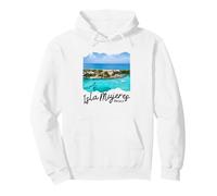 Isla Mujeres Messico Felpa con Cappuccio