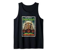 Isla Nublar Paura Notte Jurassic Park Halloween Design Canotta