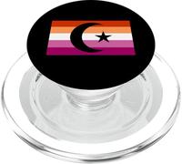 Islam Crescent E Stella Musulmani Gay Lesbiche Pride Bandiera PopSockets PopGrip per MagSafe