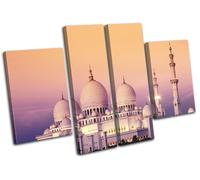 Islam Temple Muslim Architecture MULTI TELA parete arte foto stampa