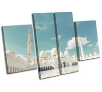 Islam Temple Muslim Architecture MULTI TELA parete arte foto stampa