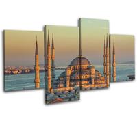 Islam Temple Muslim Architecture MULTI TELA parete arte foto stampa