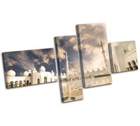 Islam Temple Muslim Architecture MULTI TELA parete arte foto stampa