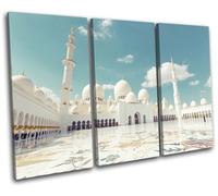 Islam Temple Muslim Architecture TREBLE TELA parete arte foto stampa