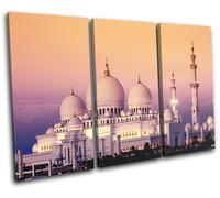 Islam Temple Muslim Architecture TREBLE TELA parete arte foto stampa