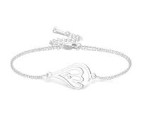 Islamic Ayatul Kursi Bracciale ovale per le donne Allah Teardrop Link Bracciali Arabi Musulmani Corano Calligrafia Braccialetto di fascino Islam Eid Ramadan Regalo Gioielli (Bracciale Allah-S)