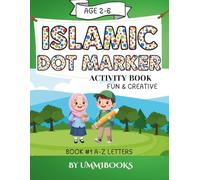 ISLAMIC DOT MARKER Activity Book: Book #1 A-Z letter