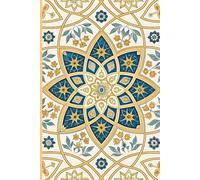 Islamic Geometric Pattern Journal Notebook - Elegant Teal & Gold Floral Mandala Design for Muslim Women & Men: Beautiful Arabic-Inspired Art Notebook ... Reflection, Ramadan, Dua & Gift Giving