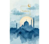 Islamic Notes Journal- Royal Blue Edition Elegant Lined Notebook for School, Quran Study, or Daily Writing | 137 College Ruled Pages | 6x9 Softcover