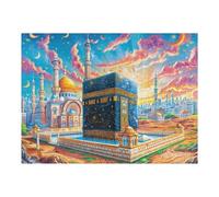 Islamic Religious Architecture Puzzle 500 Pezzi Collezione Amanti Del Puzzle Building Sunset Street Attività Creativa E Rilassante Per Adulti Gioco Educativo Intelligenza Regalo 500 PCS