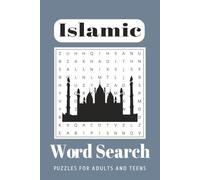 Islamic word search puzzle book: Word Searches With Easy to Read Prints about Islam for Muslim| 6x9 inches |110 Pages|50+ Puzzles Gift to vacation or Holiday and free times