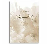 Islamica Tela da Parete Bismillah Decorazione Stampa Pittura Per Casa Camera