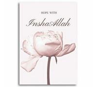 Islamica Tela da Parete Bismillah Decorazione Stampa Pittura Per Casa Camera