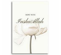 Islamica Tela da Parete Bismillah Decorazione Stampa Pittura Per Casa Camera