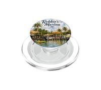 Islamorada Florida Keys Marina Tarpon Feeding, Robbie, Stati Uniti d'America PopSockets PopGrip per MagSafe