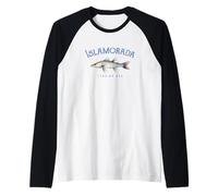Islamorada Florida Keys Snook Fishing Design Maglia con Maniche Raglan