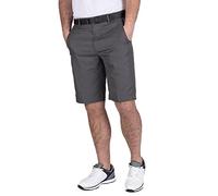 Island Green Golf Mens Tour 4 Functional Pocket Comfortable Ventalation Shorts, Pantaloncini Donna, Carbone, Vita 106,7 cm