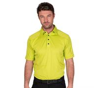Island Green Maglietta Polo Golf Impunturato Uomo (PB317)