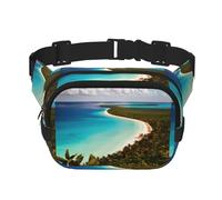 Island of Cuba - Marsupio unisex alla moda, elegante marsupio per allenamento, corsa, viaggi ed escursionismo, Nero , Taglia unica