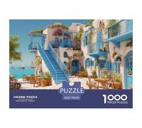 Island Scenery Puzzle 1000 Pezzi Landscape - Attività Mindful & Creativa, Cartone Spesso, Poster Da Muro, 70x50cm/1000pcs