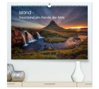 Island - Traumland am Rande der Arktis (hochwertiger Premium Wandkalender 2026 DIN A2 quer), Kunstdruck in Hochglanz: Faszinierende Bilder von ursprünglichen Landschaften