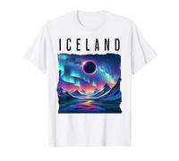 Islanda Eclipse 2026 agosto 12 Total Solar Eclipse Maglietta