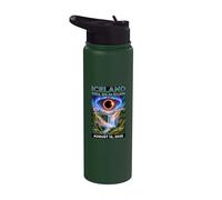 Islanda Total Solar Eclipse 2026, Totality Chaser Science Stainless Steel Insulated Water Bottle