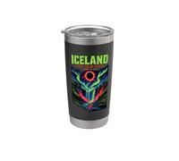 Islanda Totality Chaser Total Solar Eclipse 2026 Scienza Bicchiere termico in acciaio inox doppia parete