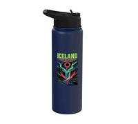 Islanda Totality Chaser Total Solar Eclipse 2026 Scienza Stainless Steel Insulated Water Bottle