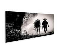 islandburner Immagine su Tela Cavaliere In Mattina Su Percorso Misterioso Immagini Murali Poster