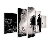 islandburner Immagine su Tela Cavaliere In Mattina Su Percorso Misterioso Immagini Murali Poster
