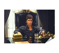 islandburner Picture Poster al Pacino Scarface Tony Montana Cult Gangster Film Hollywood Icona Premium Immagini Stampa Fotografica