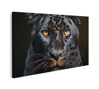 islandburner Prime Immagine su tela Black Panther Primo piano Ritratto Vista Anima Immagini Murali Poster