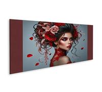 islandburner Prime immagine su tela donna con acconciatura creativa per parrucchiere salone trucco trucco salone cosmetico Immagini murali poster