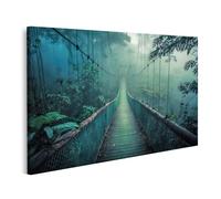 islandburner Prime Immagine su tela Mistico sentiero nebbia nella foresta profonda piena di misteri e immagini magiche murali poster