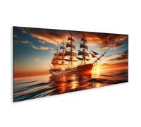 islandburner Prime Immagine su tela vela tramonto mare avventura orizzonti immagini murali poster