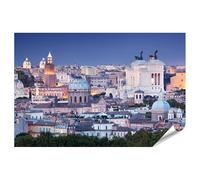 islandburner Prime Picture Poster Roma Panorama al crepuscolo Architettura e storia Immagini Premium Stampa fotografica