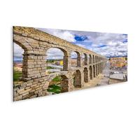 islandburner Prime Quadro su tela Acquedotto romano in pittoresco paesaggio con cielo blu immagini murali poster